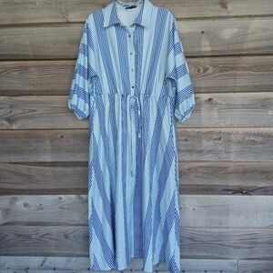 Shein Striped Maxi Dress